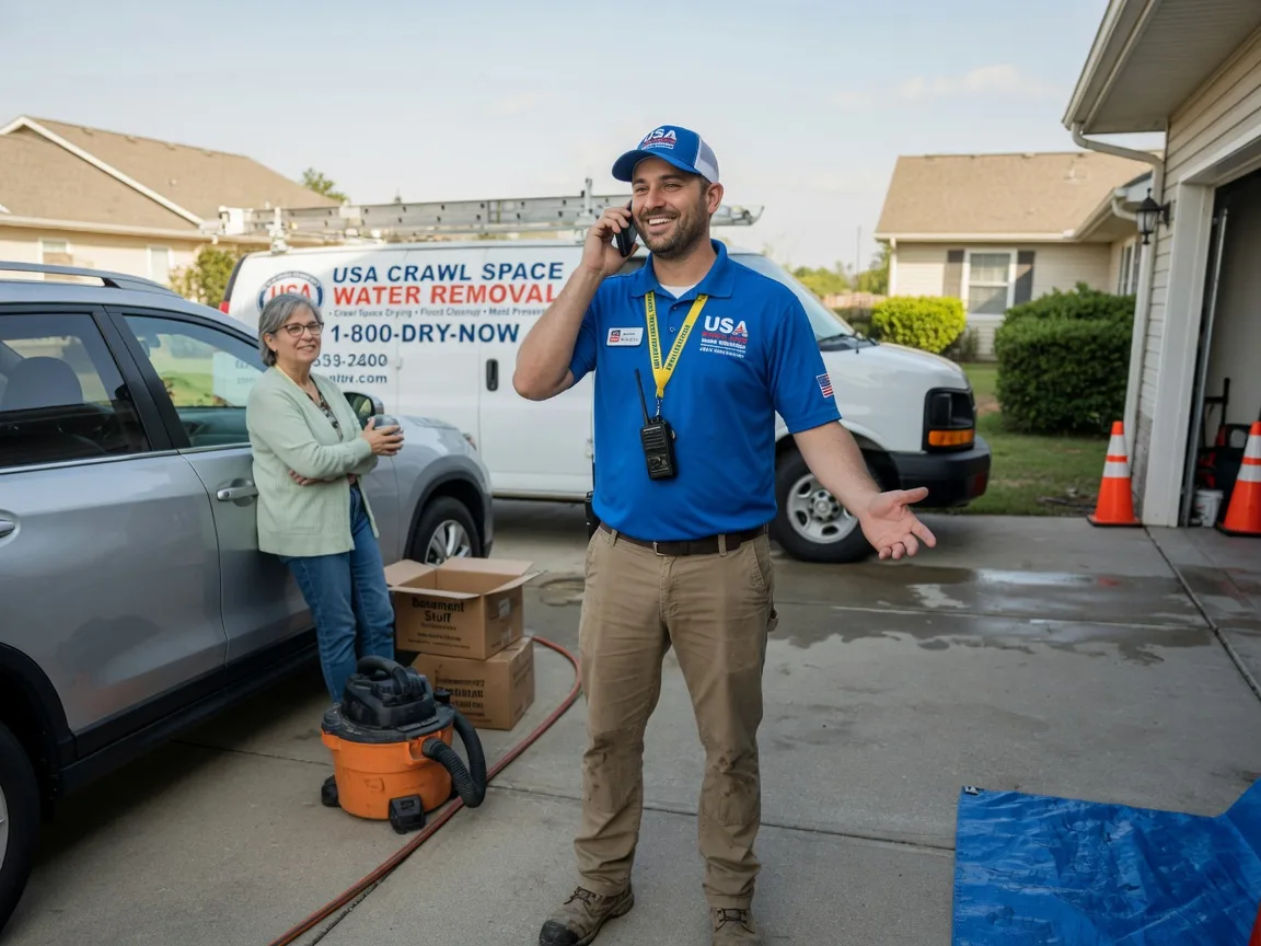 Crawl Space Water Removal Thomasville, NC FAQs